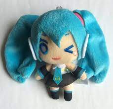 Hatsune Miku Groovemaster2 Keychain Plush Hatsune Miku Miku Hatsune