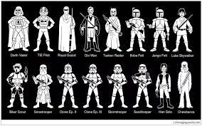 Who is your favorite star wars character? Characters Star Wars Coloring Pages Cartoons Coloring Pages Free Printable Coloring Pages Online