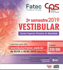 Veja como participar da fatec sp vestibular 2020. Fatecs Divulgam Calendario Do Vestibular Para O 2Âº Semestre 2019 Mogi Das Cruzes Em Foco