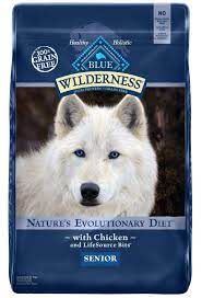 Blue Buffalo Wilderness High Protein Grain Free Natural Senior Dry Dog Food Check Out The Image By V In 2020 Dog Food Recipes Dog Food Reviews High Protein Dog Food