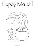 March coloring pages are a great way to welcome the spring. March Coloring Pages Twisty Noodle