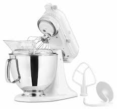 Batteur Sur Socle Kitchenaid Artisan Blanc Sur Blanc Canadian Tire