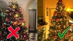 A good rule is to average 100 lights for every foot of tree, but you can add more lights starting at the bottom, string your lights around and through the tree in a random fashion. You Have Been Hanging Christmas Tree Lights Wrong All This Time