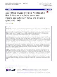 Now that you are signed up for updates from covered california, we will send you tips and reminders to help with. Pdf Accrediting Private Providers With National Health Insurance To Better Serve Low Income Populations In Kenya And Ghana A Qualitative Study