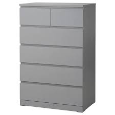 Malm 6 Drawer Dresser Gray Stained Ikea Dresser Drawers 6 Drawer Dresser Grey Stain