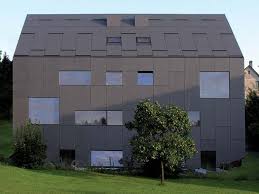 Faserzement Dachplatte Integral Crea By Swisspearl Italia Fassade Dach Eternit Fassade