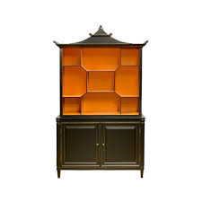 Shopad Smith Watson Black Pagoda Cabinet Decor Chinoiserie Furniture