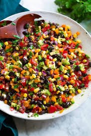Black Bean And Corn Salad Healthy And So Delicious It S A Simple Salad Jam Packed Nut In 2020 Bean Salad Recipes Bean Salad Recipes Healthy Black Bean Salad Recipe