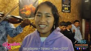 LOS INTERNACIONALES SIMEON ESCOBAR Y FAUSTO CONTRERAS Y ROSALINA CRISPIN  DESDE LAS PALMERAS