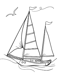 Free Sailboat Coloring Page Free Coloring Pages Coloring Pages Coloring Pages For Kids