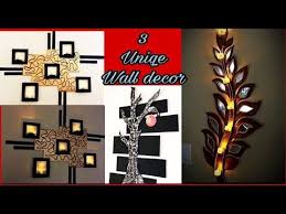 Wall Decoration Ideas Cardboard Crafts Home Decoration Handmade Things Fashion Pixies Youtube Homemade Wall Decorations Cardboard Crafts Decor Crafts