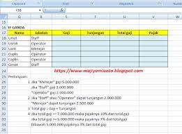 Maybe you would like to learn more about one of these? Latihan Soal Excel Fungsi If Bertingkat Ganda Disertai Soal Latihan