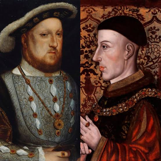 I have read that Henry VIII was a fan of Henry V. But is there any sources  that he actually was? And were any of Henry V belongings still preserved in  the