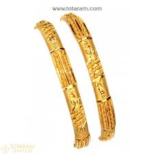 gold bangles for women in 22k gold