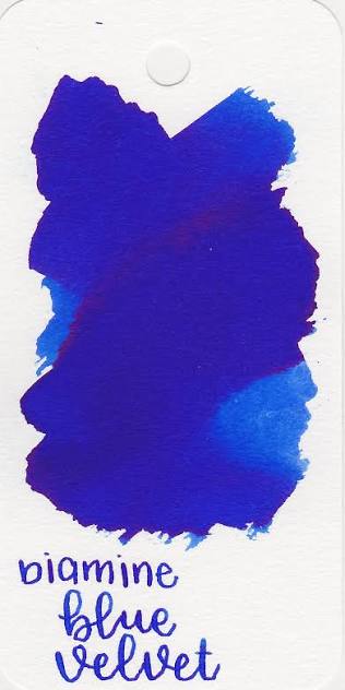 Ink Review #1079: Diamine Blue Velvet — Mountain of Ink