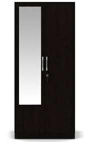 Baltoro high gloss 2 door wardrobe (white finish) ₹42,998: 10 Best 2 Door Wardrobe Designs With Pictures In India
