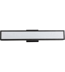 Eglo 204139a Maska Led 24 Inch Matte Black Bath Vanity Wall Light