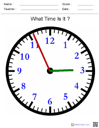 Clock Face Lesson Plan Worksheets Time Worksheets Learn To Tell Time Clock