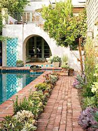 Thenoblehome Via Better Homes Gardens Backyard Getaway Spanish Backyard Backyard Design