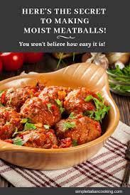Super Moist Recipe Moist Meatball Recipe Beef Recipes Beef Meatball Recipe