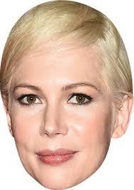 Michelle Greenidge Celebrity party face fancy dress Cardboard mask