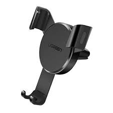 Ugreen Support Telephone Voiture Gravite A Grille Aeration En Aluminium Compatible Avec Iphone Xs Max Xr X 8 7 Cell Phone Holder Car Phone Holder Phone Holder