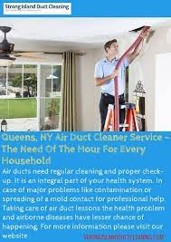 Queens Ny Air Duct Cleaner Service The Need Of The Hour For Every Household Air Duct Cleaner Service Duct Cleaning