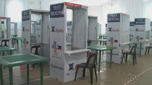 Govt Prepares Swabbing Test Center In Taguig Youtube