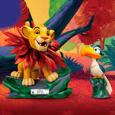 Little Simba & Zazu Statue by Beast Kingdom | Sideshow Collectibles
