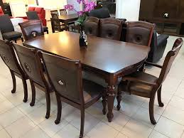 Harganya pun bervariasi tergantung model. Set Meja Makan 8 Dudukan Kuantan Modern Furniture Facebook