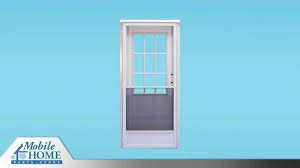 Some styles feature built in screens so you can have fresh air flow. Kinro Combination Exterior Doors Mobile Home Parts Store Youtube