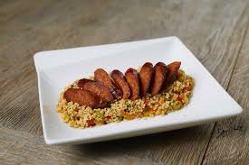 Stir well and microwave for 3 mins, until the couscous is cooked through. Merguez Auf Couscous Salat Wurst App Your Life Wurstrezepte Die Wurst App Kochrezepte Dips Sossen Und Vieles Mehr