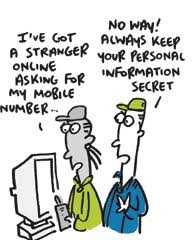 Be Smart Keep Safe Internet Safety Strangers Online Internet