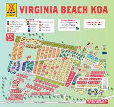 Campground Site Map Virginia Beach Camping Virginia Camping Rv Camping Trips