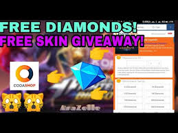 One has to purchase the diamonds with real money but there are some ways through which you can get them for free. Free Diamonds Codashop Tutorial Free 500diamonds Free Skins Giveaway Mobile Legends Asazelle Youtube