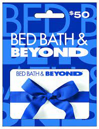 Bed bath and beyond credit card shop using your store credit card and you'll rack up plenty of perks. Amazon Com Bed Bath And Beyond Gift Card 50 Gift Cards