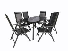 +49 381 5108631, ihr fachhändler für. Vcm Alu Sitzgruppe 140x80 Schwarzglas Gartenmobel Gartengarnitur Tisch Stuhl Tisch 4 Stuhle Anthrazit Galeria Karstadt Kaufhof
