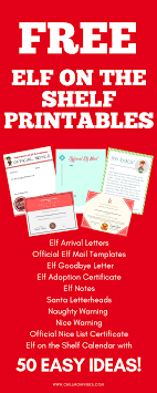 Download, fill in and print santa's official nice list certificate template pdf online here for free. Ultimate Elf On The Shelf Guide