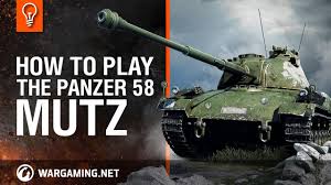 Due to the long aim time, it seems like vstab/egld/rammer might be necessary, but would vstab/rammer/optics also work? World Of Tanks World Of Tanks How To Play The Panzer 58 Mutz Facebook