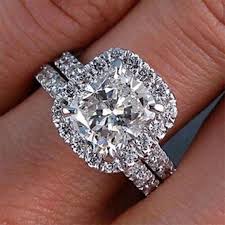31 Beautiful Fake Diamond Wedding Rings That Look Real With Images Diamond Wedding Rings Sets Wedding Ring Sets Bridal Wedding Set