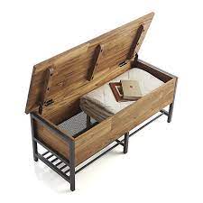 Browse everything about it here. Teca Storage Trunk Bench In 2021 Trunk Bench Storage Trunk Bench With Shoe Storage