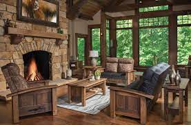 Our import rustic furniture is made from plantation hardwoods, sheesham and kikor. Casselberry Reclaimed Living Room Set Countryside Amish Furniture