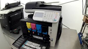 Toner Replacement Minolta Bizhub C25 C35 C35p C3350 Wymiana Toneru Youtube