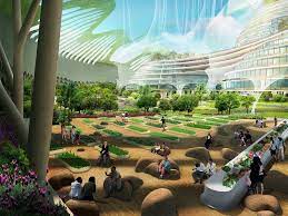 South China University Design By Eugene Tsui Aiming For Complete Sustainability Garden Design Sustainable Design Urban Garden