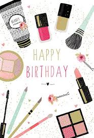 Simply click the holder text in the card template to add your message. Birthday Card Make Up Sara Miller