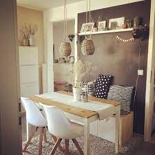 We Rounded Up Some Of Our Favorite Interior Design Ideas Along With Handy Decor Tips Interi Small Dining Room Decor Dining Room Design Small Apartment Dining