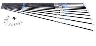 Carbon Express Maxima Blu Rz Carbon Arrow Shaft With Red Zone Technology 12 Pack