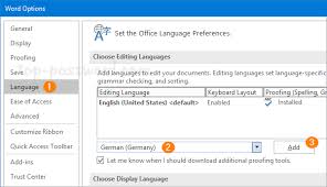 Sharing and collaborating using word files is easy and increasingly common. How To Change Language In Microsoft Office 2019 2016 Password Recovery