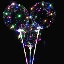 Led Balloon Reusable Led Balloons Light Up Balloons Bubble Balloons