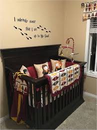 Kinderzimmer A Harry Potter Crib Set Spellbound Decor In 2020 Harry Potter Crib Harry Potter Baby Harry Potter Crib Set